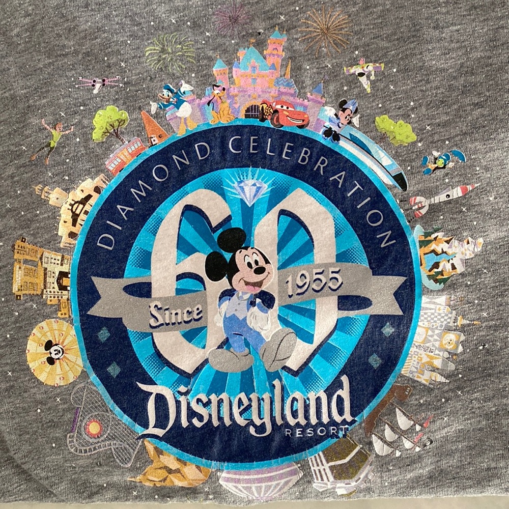 60th Disneyland Anniversary T shirt